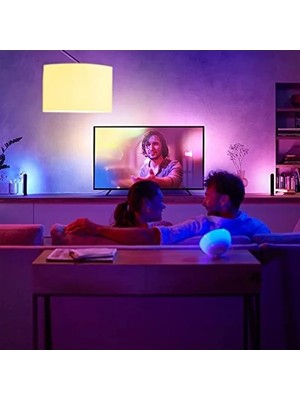 Larskas Akıllı Renkli LED Şerit Aydınlatma, 75 Inç Tv Için Uyumlu