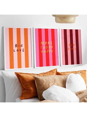 Nt Handmade Çerçeveli Uv Baskı Make Today Happy Duvar Tablosu – Modern & Şık Duvar Dekoru