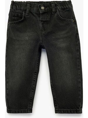 Koton Cep Detaylı Pamuklu Denim Pantolon
