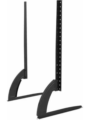Larskas Evrensel Masaüstü Tv Standı, 32-75 Inç, Metal, Siyah, Vesa 100X100-800X600 Mm, 50 kg Taşıma Kapasitesi, Ayarlanabilir Yükseklik