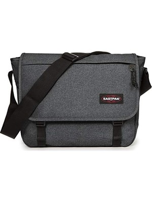 Larskas Delete + Unisex Yetişkin Omuz Çantası Black Denim Stant