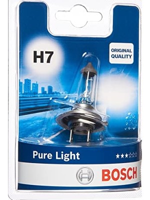 Larskas Ampul Pure Light 12V H7 55 W PX26D Tekli Jiletin Paket Dacia Duster 1.6 Sce 15-18
