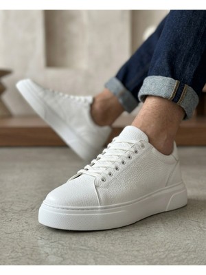 11boa BLF-010 Erkek Sneaker Günlük Casual Spor Ayakkabı Beyaz