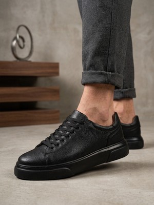 11boa BLF-010 Erkek Sneaker Günlük Casual Spor Ayakkabı Siyah Taban