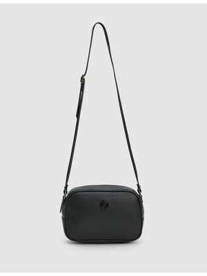 Pierre Cardin Kadın Siyah Çapraz Çanta 50334474-VR046
