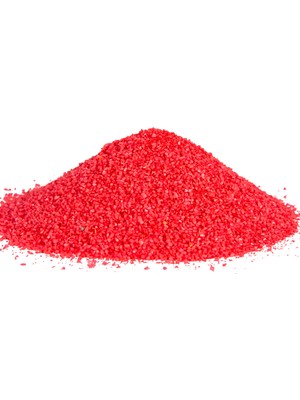 Herdekora Renkli Dekoratif Vazo Saksı Kumu Kırmızı 1,3 Kg.