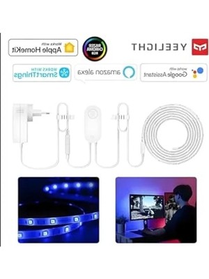 Larskas 2 M Uzunlukta LED Işık Şeridi, Çalışmaya Hazır Set