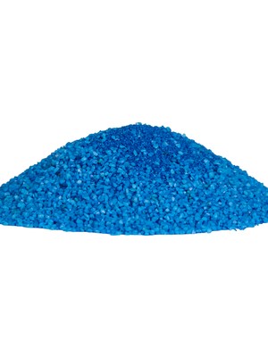 Herdekora Renkli Dekoratif Vazo Saksı Kumu Mavi 1,3 Kg.