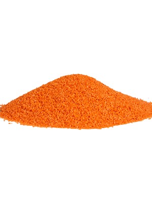 Herdekora Renkli Dekoratif Vazo Saksı Kumu Turuncu  1,3 Kg.