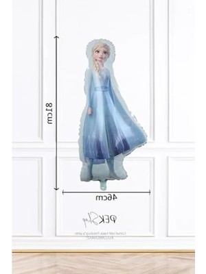 Larskas Elsa Folyo Balon Tek Elsa Frozen Folyo Balon