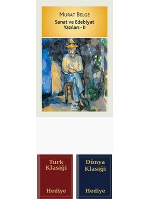 İletişim Yayınları Sanat ve Edebiyat Yazıları 2 + Türk ve Dünya Klasiği