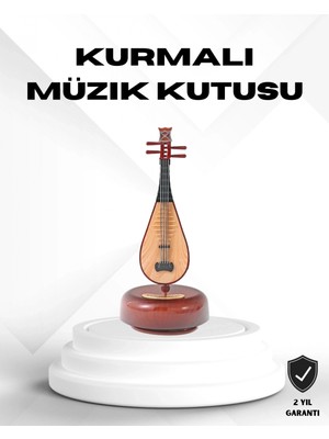 MiraLive Figürlü Müzik Kutusu Zarif Melodili Dekoratif Model
