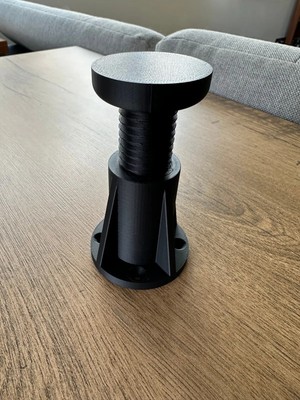 North Edge 3D Ayarlanabilir Mobilya Ayağı - Abs Dayanıklı Yükseklik Ayarlı Ayak (6-12 Cm)
