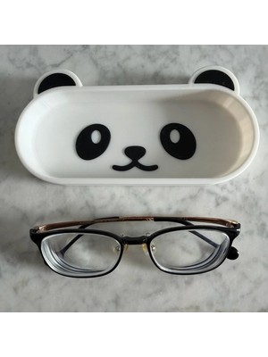 North Edge 3D Panda Figürlü Gözlük Kılıfı | Sevimli Tasarım, Sert Korumalı