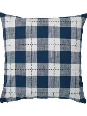 IKEA Svampfly Kırlent Kılıfı, Koyu Mavi, 50X50 cm