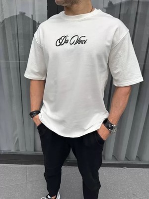 Beruflic Unisex Baskılı Oversize Tshirt