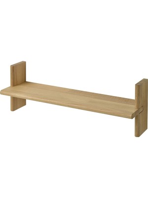 IKEA Klavreström Duvar Rafı, Meşe, 60X20 cm