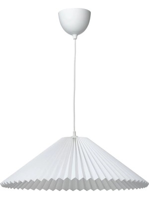 IKEA Kuddlava/havsdjup Sarkıt Lamba, Beyaz, 59 cm