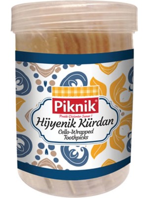 Piknik 200 Adet Hijyenik Kürdan Yumuşak ve Rahat Kullanım Özelliği ile Diş Temizleme İçin İdeal 117-P