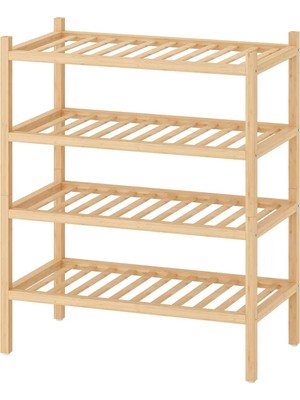 IKEA Vasskar Ayakkabılık, Bambu, 2'li Set