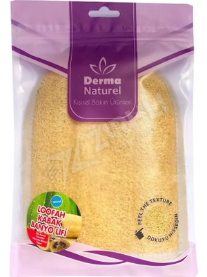 Derma Naturel Loofah ( Kabak ) Havlu Banyo Lifi