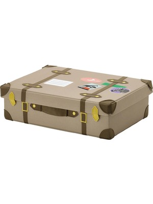 IKEA Sandlöpare Depolama Sandığı, Açık Kahverengi, 50X35X15 cm