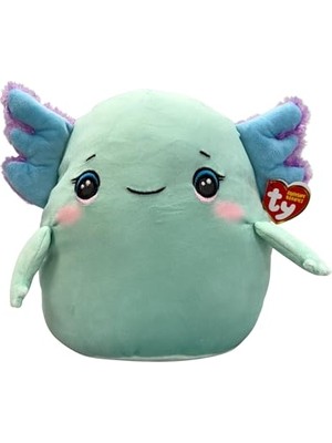 Esranın Dünyası Squishy Beanies - Charlie L'axolotl, Mavi Gözlü Yumuşak Peluş Yastık, Büyükler ve Küçükler Için Hediye Fikri, Tüm Koleksiyonlar Için - 22 cm - T39394