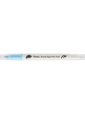 Esranın Dünyası Brush Sing Pen Twin Çift Taraflı Fırça Uçlu Kalem Mavi