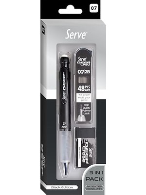 Esranın Dünyası Deep Klm & Sılgı & Mın 0,7mm Sıyah