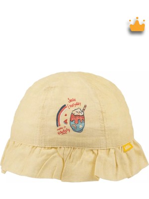 Baby Hola 4-8 Yaş 52CM Kız Çocuk Yazlık Şapka Y2326003