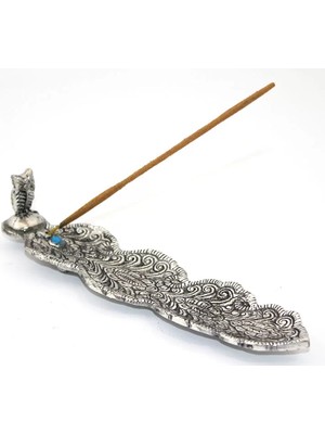 Hace Bazaar Metal Kayık Baykuş Tasarımı Tütsülük Model 2