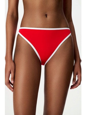 Penti Kırmızı Eris Minimal Orta Bel Bikini Altı