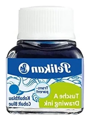 Esranın Dünyası 8 Adet Kobalt Mavi Çini Mürekkep Seti, Sanatsal Kullanım Için