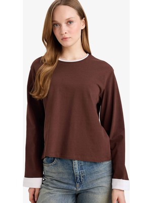 DeFacto %100 Pamuk Loose Fit Tunik G8576AX26SP