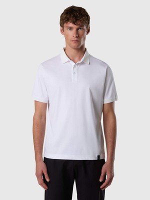 North Sails North Tech Regular Fit Ipek Karışımlı Pamuklu Polo Yaka Erkek Tişört