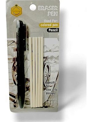 Esranın Dünyası Keepsmiling Değiştirilebilir Yedek Lastik Bantlı Mekanik Silgi Kalemi, 5 Parça