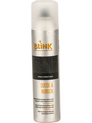 Blink Nubuk Ve Süet Bakım Spreyi Siyah Suede Velours Etkili Koruma