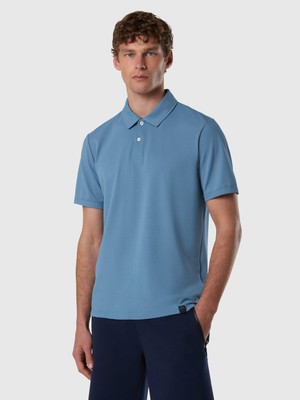 North Sails North Tech Regular Fit Quick Dry Pamuklu Polo Yaka Erkek Tişört