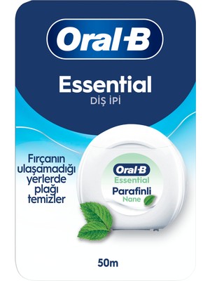 Oral-B 50 m Diş İpi - Mum Kaplı, Parçalanmaz Lif Yapısı ile Etkili Diş Arası Temizliği