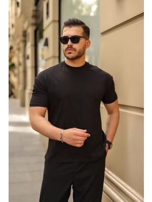 Sun & North Sun&north Erkek Kolları Dar Kesim Rahat Kalıp Basic Tişört