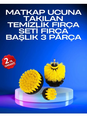 Fiberliz Profesyonel Matkap Ucu Temizlik Fırçası 3’lü Set