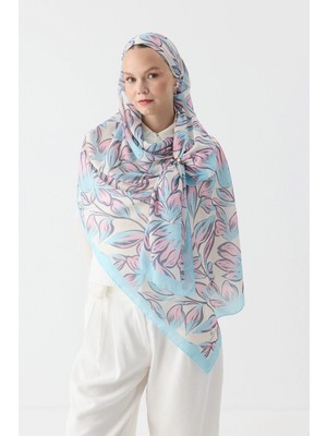 İpekhan Bebe Mavisi Ipekhan Atmosphere Soft Şal 3076