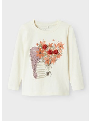 Name It Sweat Uzun Kol Beyaz