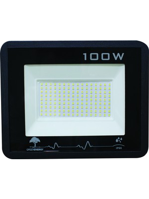 Gold Royal 100W LED Projektör 9000 Lümen Beyaz Işık 6500K IP65 Dış Mekan için Enerji Tasarruflu