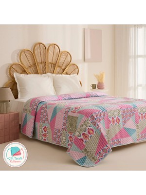 Karaca Home Rovera Çift Kişilik Çok Amaçlı Yatak Örtüsü Multicolor