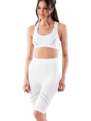 MiraLive Marsilyan™ Beyaz-Gri Mı  3850 Soft Büstiyer Takım