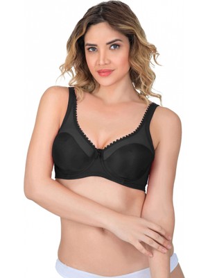 MiraLive Marsilyan™ Siyah Mı  169 C Basic Balenli Toparlayıcı Sütyen