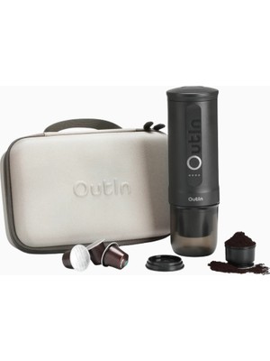 Outin Outın Nano Taşınabilir Espresso Makinesi Seyahat Hediye Seti