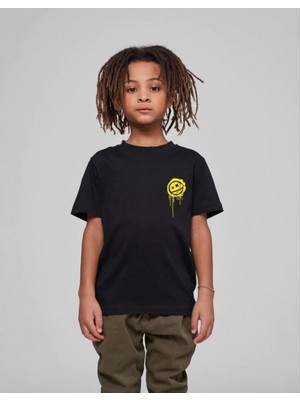 MiraLive Baskılı T-Shirt - Siyah -