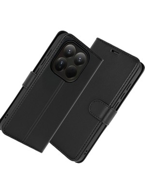 Mi 15T Trend S Plus Kapaklı Kılıf - Siyah